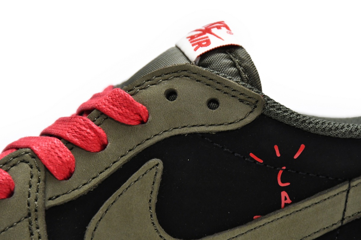 Travis Scott x Air Jordan 1 Low Dark Green DM7866-196