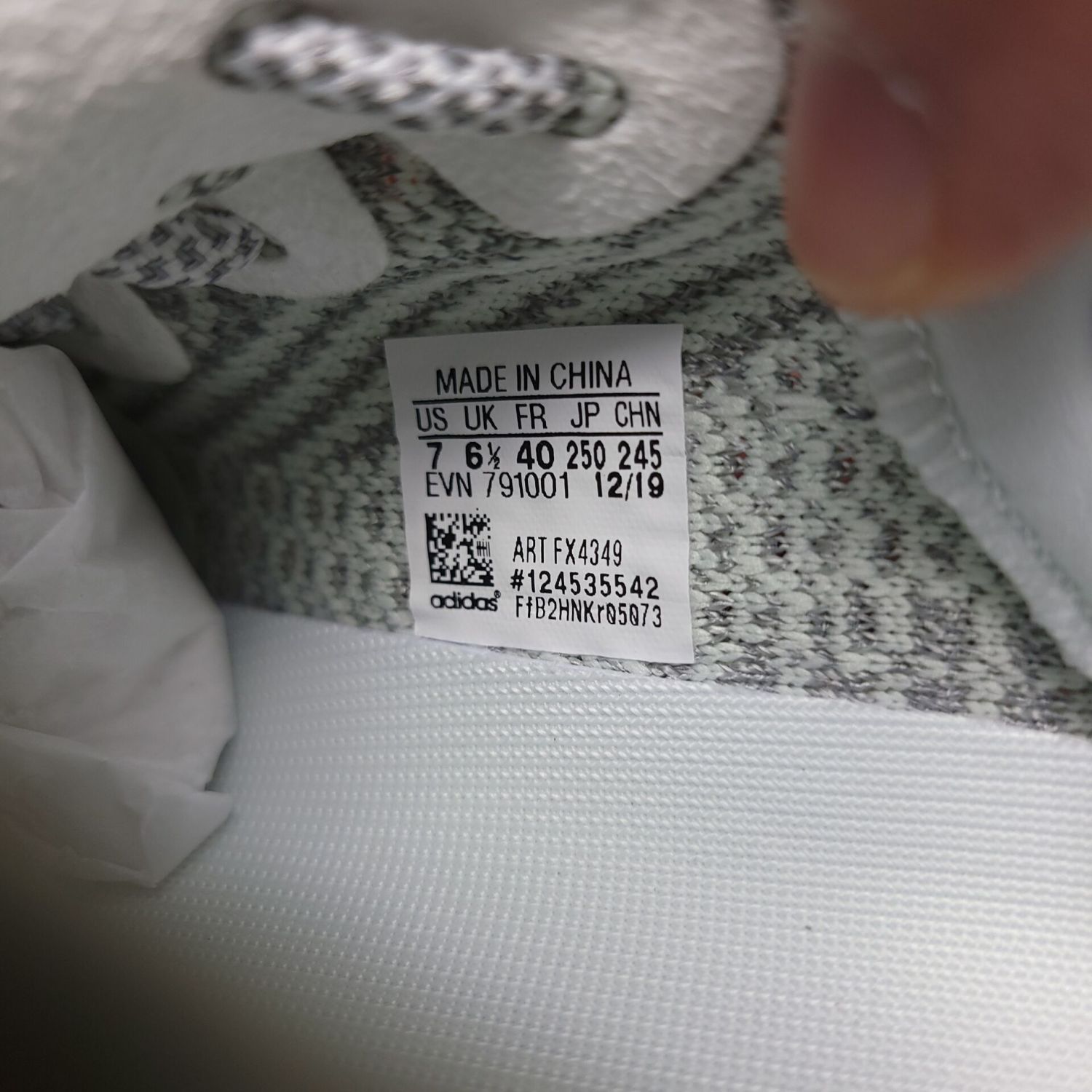 adidas Yeezy Boost 350 V2 “Yeshaya”Real Boost FX4349