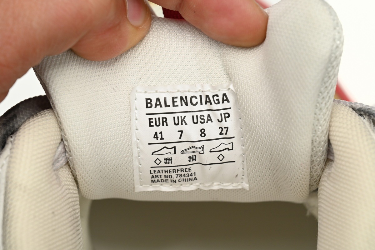 Bal**ciaga CARGO White Red 784339-W2MV1-2098