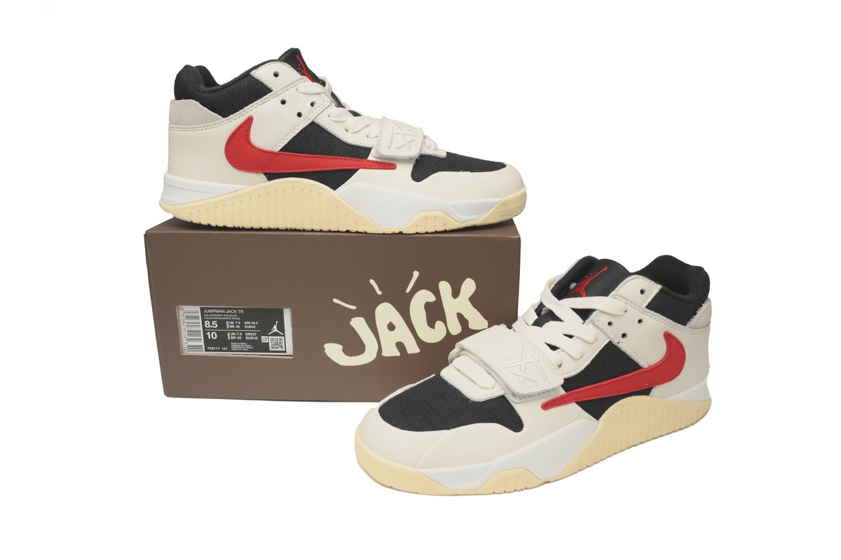 Travis Scott × Nike Jordan Jumpman Jack TR “Sail/Un FZ8117-101