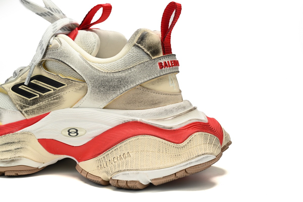 Bal**ciaga CARGO White Red 784339-W2MV1-2098
