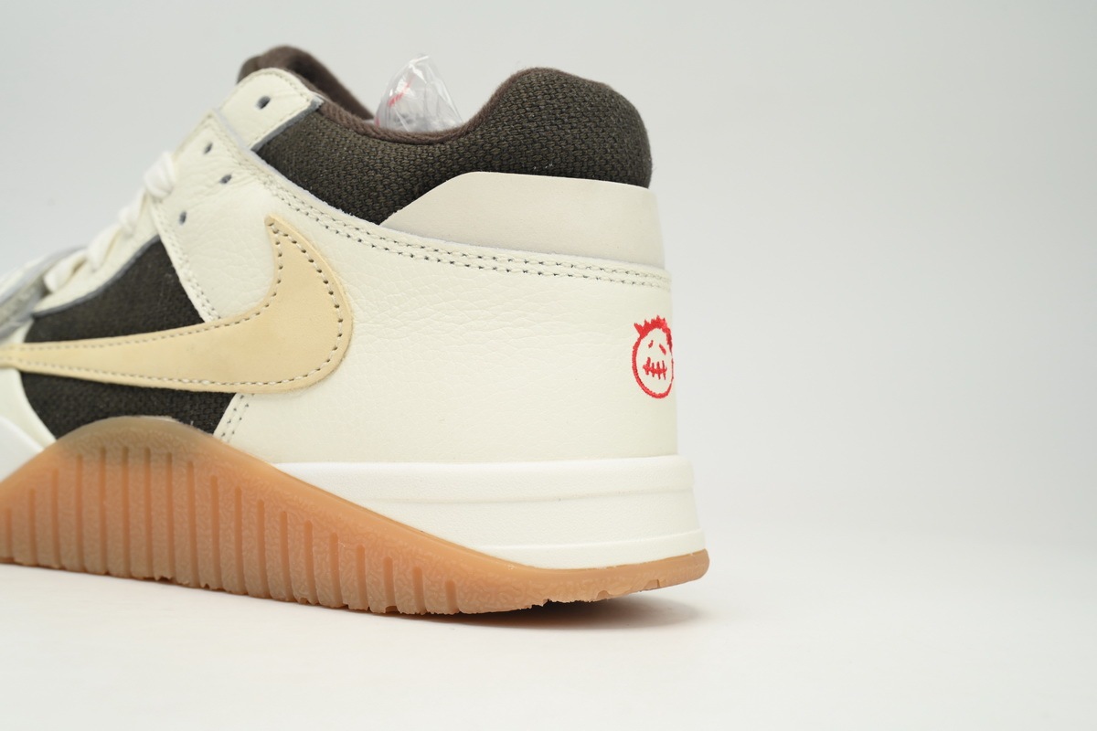 Travis Scott × Nike Jordan Jumpman Jack TR White Brown FZ8117-100