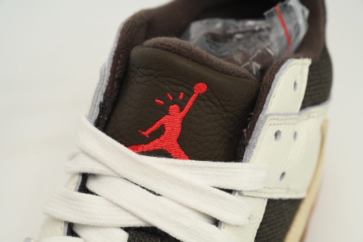 Travis Scott × Nike Jordan Jumpman Jack TR White Brown FZ8117-100