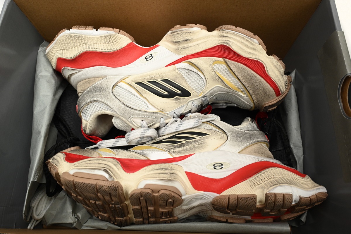Bal**ciaga CARGO White Red 784339-W2MV1-2098