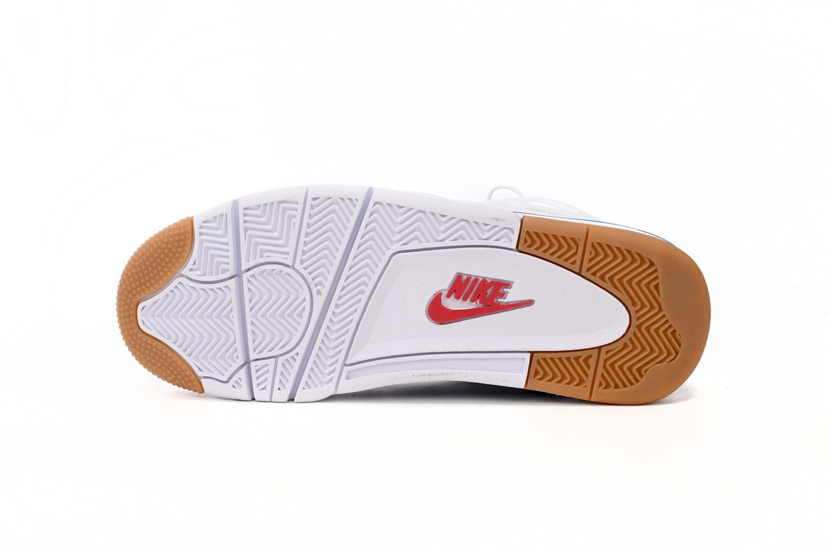 Nike SB x Air Jordan 4 White Blue DR5415-104