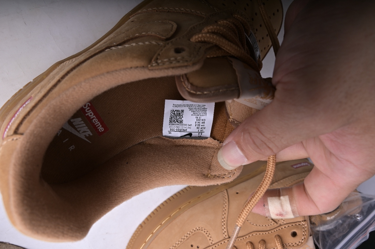 Nike Air Force 1 Low SP Supreme Wheat  DN1555-200