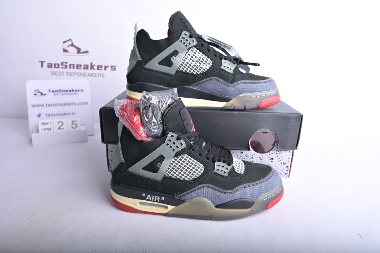 OFF White x Air Jordan 4 Bred CV9388-001