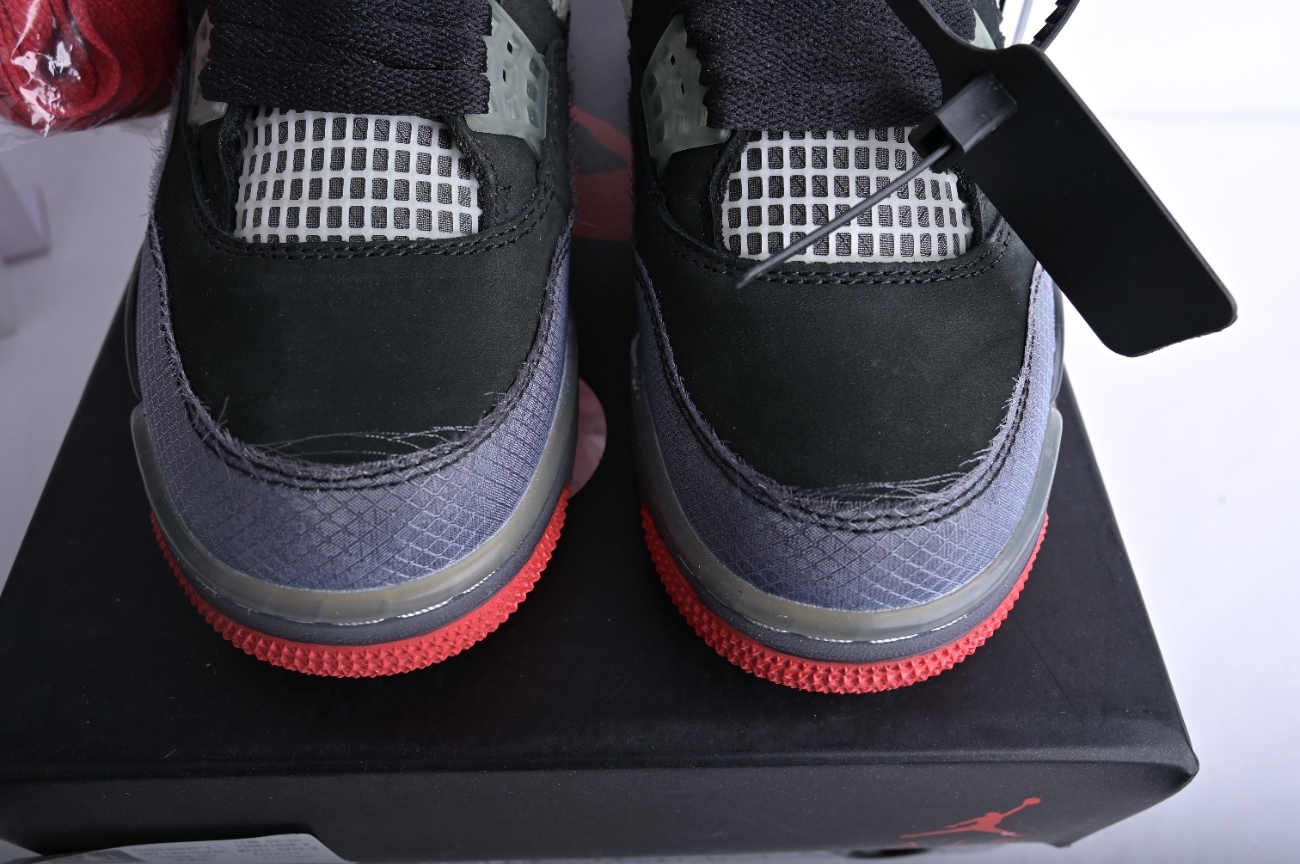 OFF White x Air Jordan 4 Bred CV9388-001