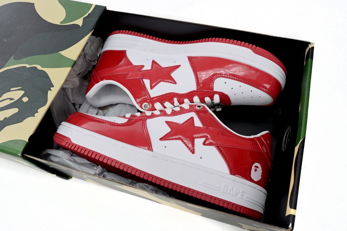 A Bathing Ape Bape Sta OS Red 1K30-191-306-RED/1K30-291-306-RED/001FWK301306M-RED