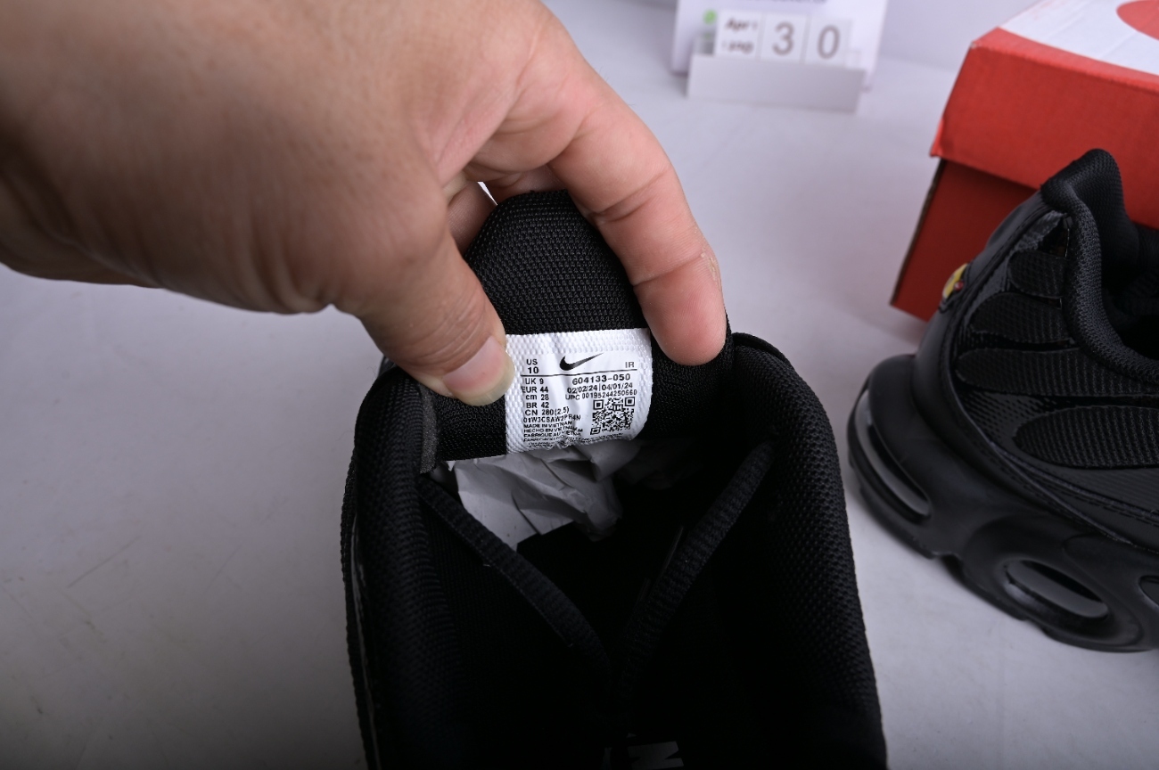 Nike Air Max Plus Triple Black  604133-050