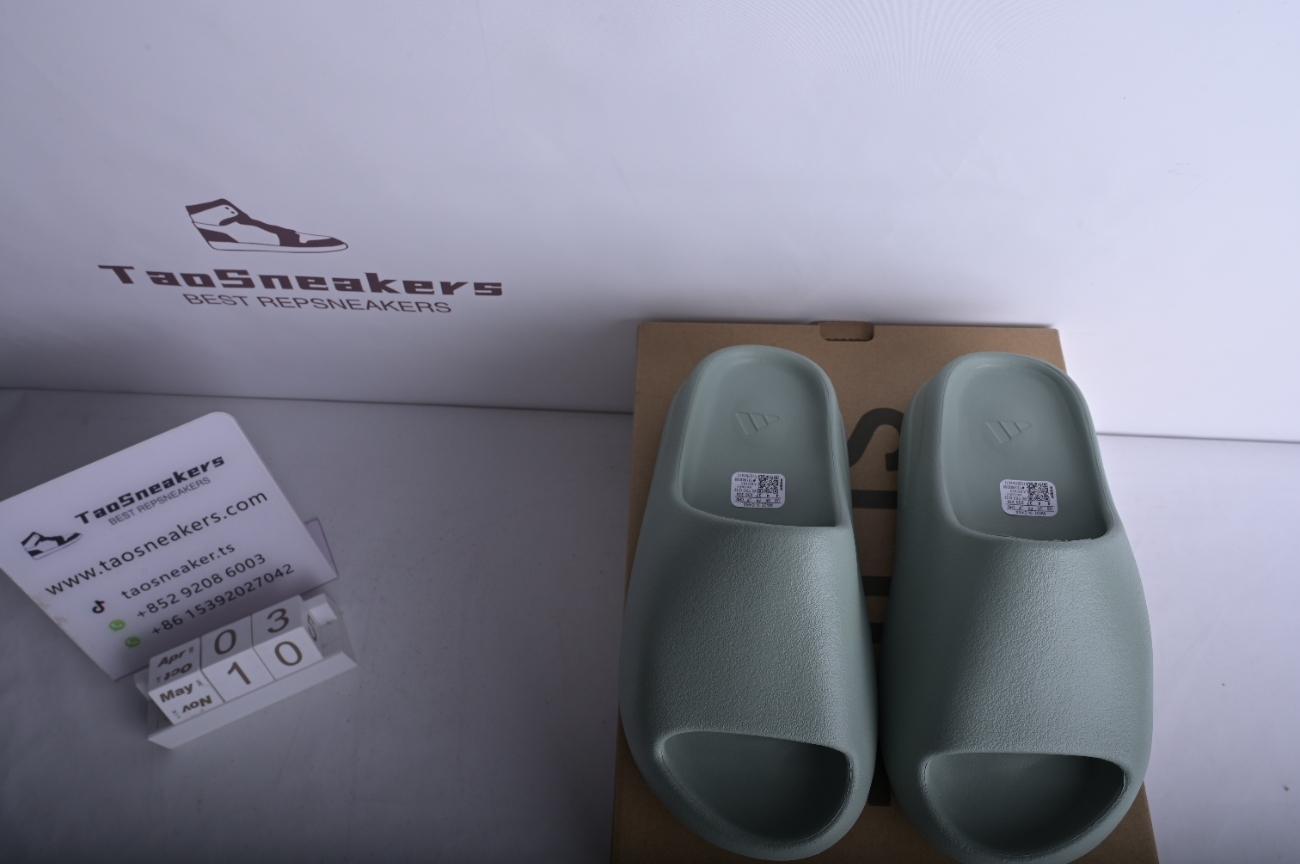 adidas Yeezy Slide Enflame Oil Bite Flower Fruit Green ID5480