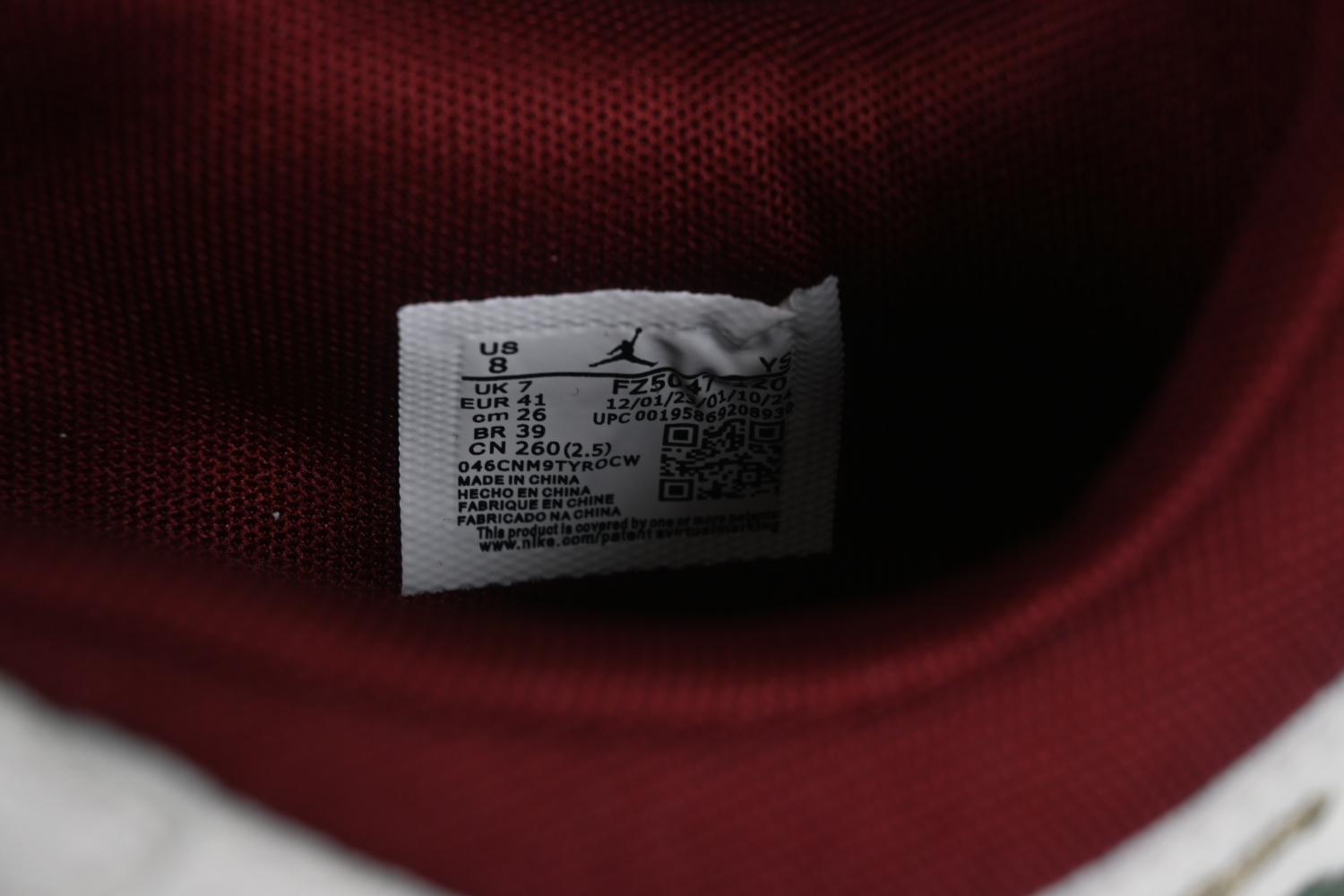 Air Jordan Legacy 312 FZ5047-120