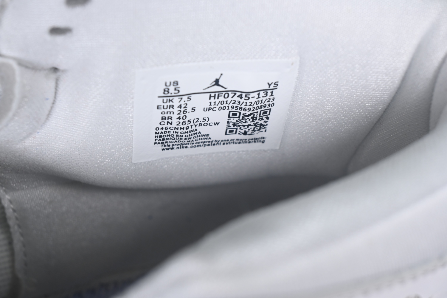 Air Jordan Legacy 312 HF0745 131