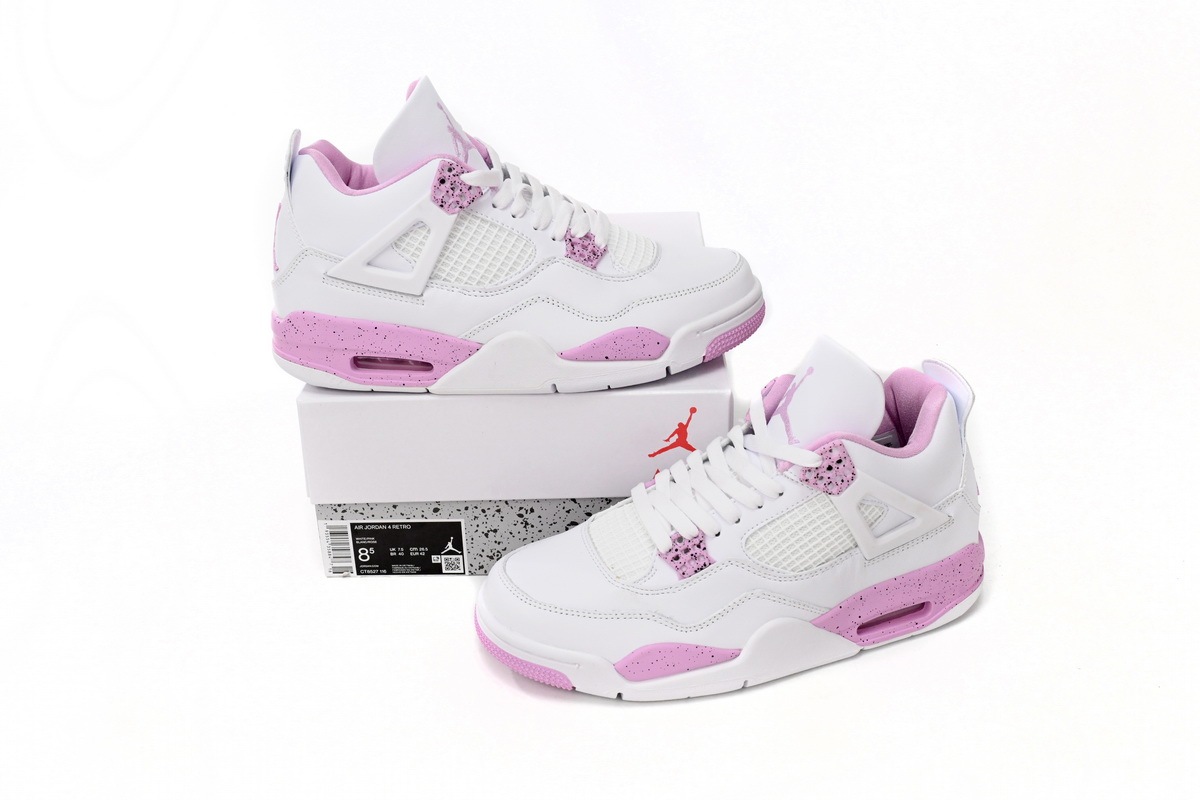 Air Jordan 4 White Pink CT8527-116