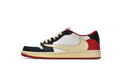 Travis Scott x Air Jordan 1 Low Black Red DM7866-166