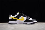 Nike Dunk Low Black, white, And Yellow FQ2431-001