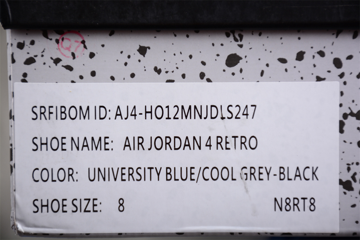 Air Jordan 4 Retro UNC PE AJ4-HO12MNJDLS247