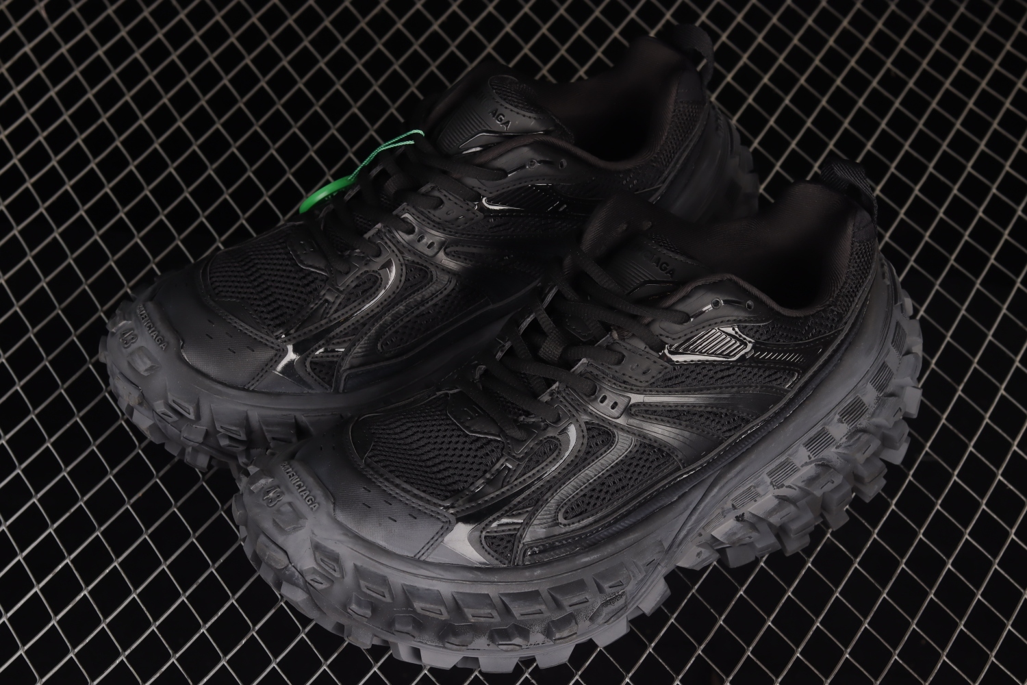 Bal**ciaga Defender Black (Women