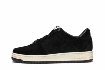 A Bathing Ape Bape Sta Black Suede  1H70-191-004/1H70-291-004