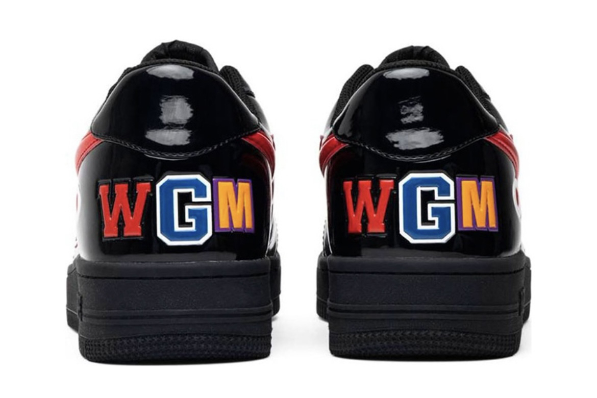 Bapesta Low M2 Shark Face -Black 1H30191012