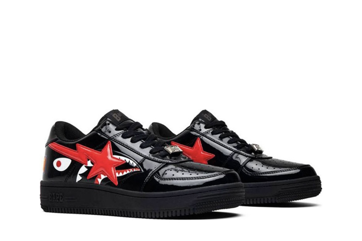 Bapesta Low M2 Shark Face -Black 1H30191012