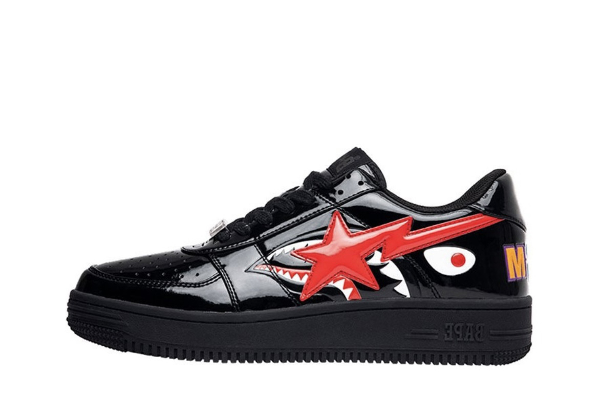 Bapesta Low M2 Shark Face -Black 1H30191012