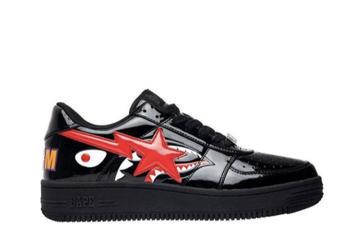 Bapesta Low M2 Shark Face -Black 1H30191012