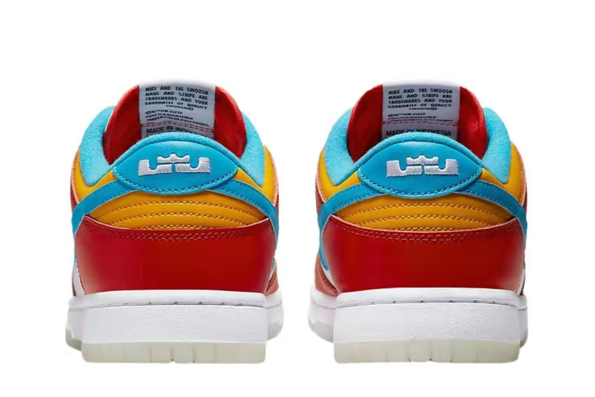 Nike Dunk Low White, red And Blue DH8009-600