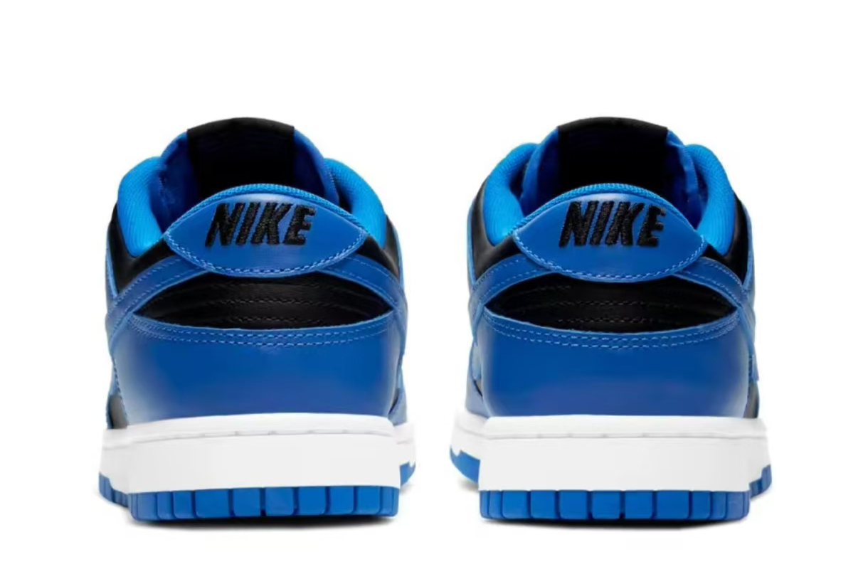 Nike Dunk Low Retro Black Hyper Cobalt (2021) DD1391-001