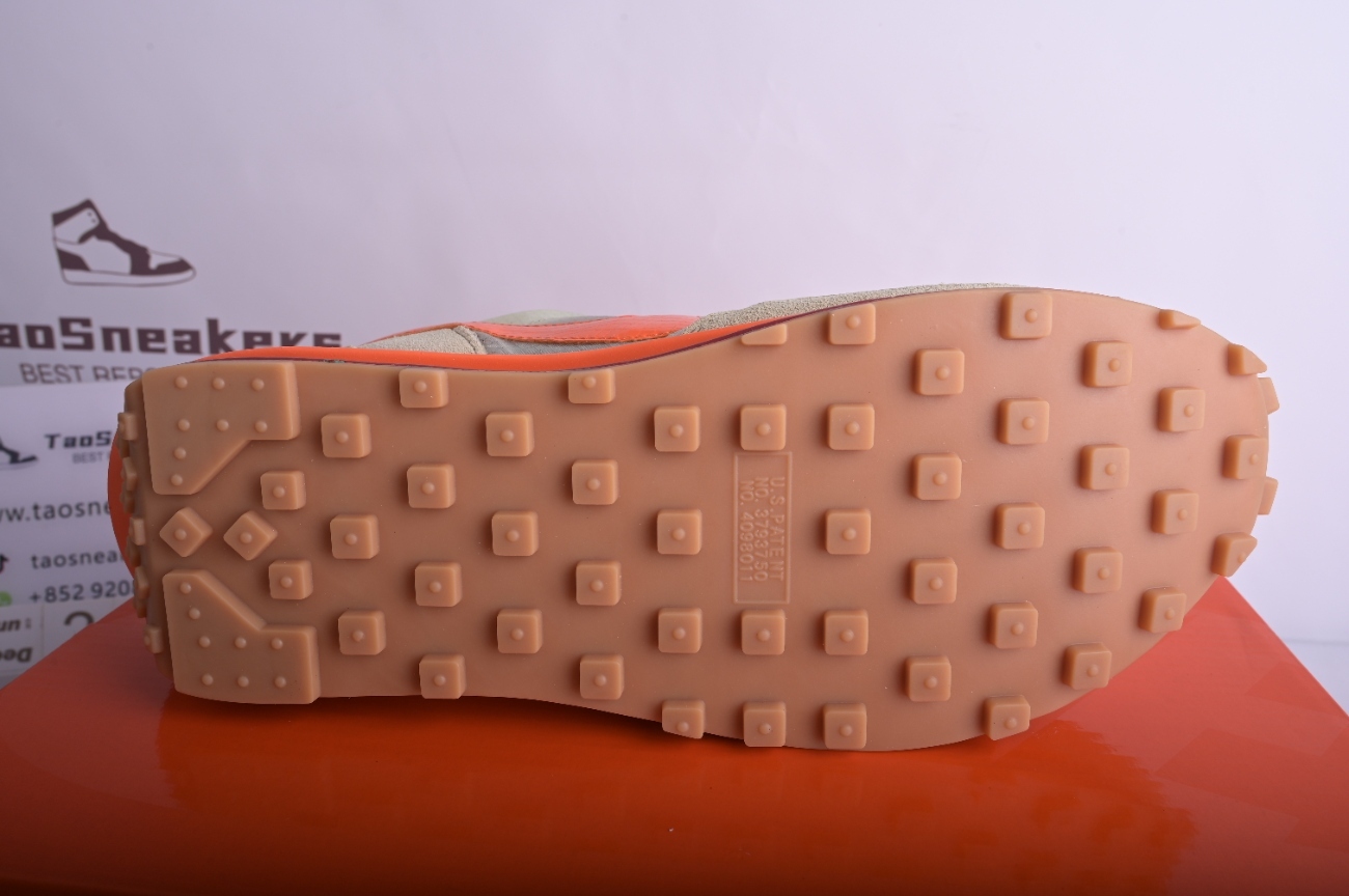 Nike LDWaffle CLOT sacai Net Orange Blaze  DH1347-100