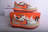 Nike LDWaffle CLOT sacai Net Orange Blaze  DH1347-100