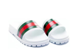 Gu*ci Web Slide Sandal White  429469 GIB10 9079