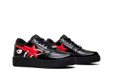 A Bathing Ape Bape Sta Low Shark Black  1H30-191-012-BLK