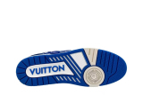 LO**S VU**TON Trainer Blue Monogram Textile  1ABFRQ