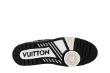 LO**S VU**TON Trainer Black Monogram Textile  1ABFTE