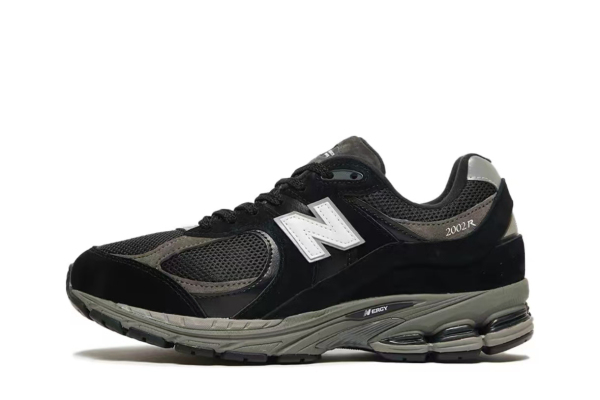 New Balance 2002R Black Dark Grey White M2002RR1