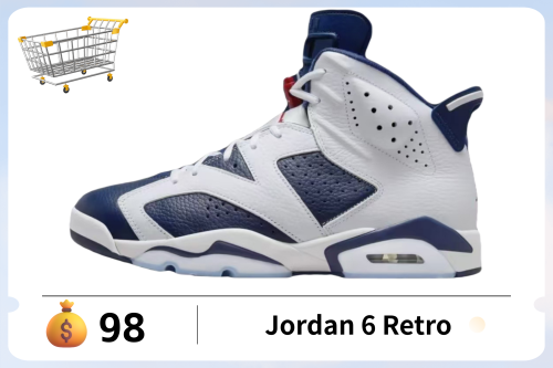 Jordan 6 Retro Olympic (2024)  CT8529-164