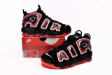 Nike Air More Uptempo Black White Laser Crimson  CJ6129-001