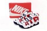 Nike Air More Uptempo Red Navy Camo  CZ7877-100