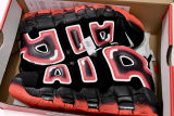 Nike Air More Uptempo Black White Laser Crimson  CJ6129-001