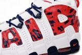 Nike Air More Uptempo Red Navy Camo  CZ7877-100