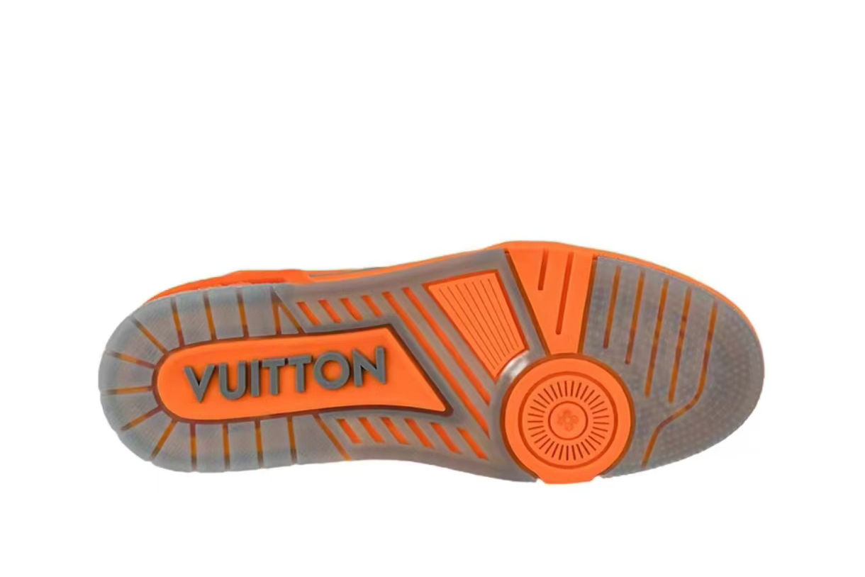LO**S VU**TON Trainer Orange Grey  1AA6T1