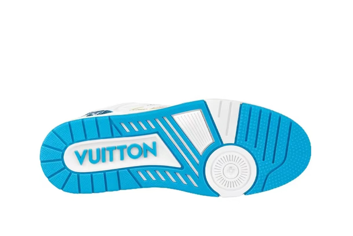 LO**S VU**TON Trainer Monogram Denim  1A9ZIH/1A9ZI6