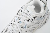 Bal**ciaga Track Sneaker 'White Blue' 542436W3SRA9014