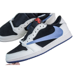 Travis Scott x Jordan Air Jordan 1 Low OG White Black Blue DM7866-040