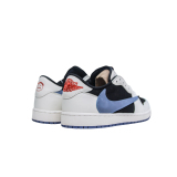 Travis Scott x Jordan Air Jordan 1 Low OG White Black Blue DM7866-040