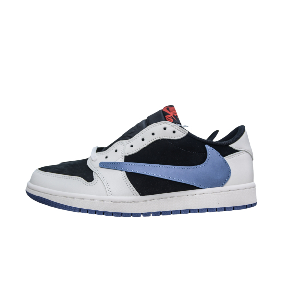 Travis Scott x Jordan Air Jordan 1 Low OG White Black Blue DM7866-040