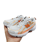 New Balance 740 Kids Sneaker White Orange