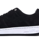 A Bathing Ape Bape Sta Black Suede 1H70191004