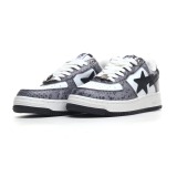 A Bathing Ape Bape Sta Snake Skin Black 1I80191009-0421QD26